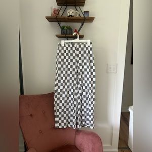 Ascot Hart for Target Checkered Wide Leg Pant